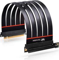 PCI Express prailgintuvas 90° juodas PCI-E 4.0 16 x 30 cm