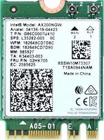 Podazz WiFi 6 AX200 NGW WiFi kortelė kompiuteriui Dviejų dažnių 5GHz 2400Mbps / 2.4GHz 574Mbps belaidžio WiFi tinklo adapteris Palaiko Bluetooth 5.0 | MU-MIMO | Palaiko tik Win 10 (32/64 Bit)