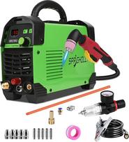 Upgrade CUT50L Plazminis pjaustytuvas HF be prisilietimo, pilotinis lankas 240 V 50 A 16 mm maksimalus pjovimo storis 12 mm švarus pjovimas, galingas, skirtas mėgėjiškam ir komerciniam naudojimui