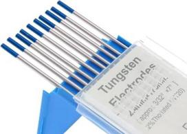 Volframo elektrodas WL20 2% lantano volframo elektrodas Tig suvirinimo skersmuo 2mm ilgis 175mm