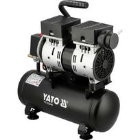 Yato Kompresorius YT-23340, 0.75 AG, 6 l, 107 l/min, 230 V, 50 Hz, 0.8 MPa, 1450 min⁻¹, IPX0, 78.1 dB(A), be alyvos, manometras