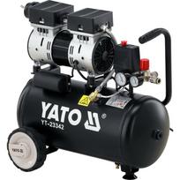 Yato Kompresorius YT-23342 be alyvos, 1 AG, 24 l, 140 l/min, 230 V, 50 Hz, 0.8 MPa, 79.0 dB(A), 2 ratukai
