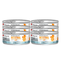Disugual drėgnas drėgnas kačių maistas Veterinary INTESTINAL Sola (suaugusiems) 6x85 g