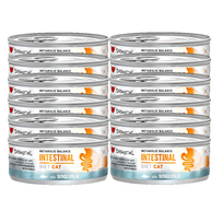 Disugual drėgnas drėgnas kačių maistas Veterinary INTESTINAL Sola (suaugusiems) 12x85 g