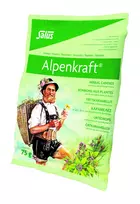 Floradix ALPENKRAFT herbal candies  – žolelių pastilės su medumi, salyklu ir augalų ekstraktais, 75g