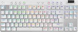 "Logitech G Pro X TKL Lightspeed Kabellose Gaming-Tastatur" - Weiß - Uk - Tactile