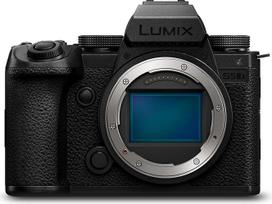 "Panasonic" LUMIX DC-S5M2XE beveidrodis viso kadro fotoaparatas, 4K 60p ir 6K 30p neribotas įrašymas, atlenkiamas ekranas, "WiFi", hibridinis fazinis AF, aktyvus, dvigubas ISO, DMW-BLK22 akumuliatorius, tik dėklas, 2160p, 2023