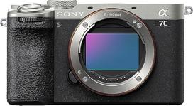 "Sony Alpha 7C II" viso kadro sisteminis fotoaparatas - 33 MP, automatinis fokusavimas realiuoju laiku, 10 kadrų per sekundę, 4K vaizdo įrašai, pakreipiamas jutiklinis ekranas, kompaktiškas ir lengvas (sidabro/juodos spalvos)