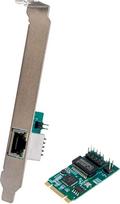 2.5 Gigabit Ethernet M.2 M+B pagrindinė sąsajos kortelė 10/100/1000/25000Mbps RJ45 LAN "Intel I225" mikroschemų rinkinys
