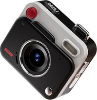 CCD mini retro skaitmeninis fotoaparatas, 48MP nešiojamasis studentų fotoaparatas 1080P FHD kompaktiškas skaitmeninis fotoaparatas su 1,7" LCD ekranu vaikams, mergaitėms, berniukams (juodas)