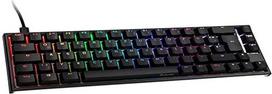 Ducky ONE 2 SF žaidimų klaviatūra su RGB šviesos diodais, juoda, MX Black (DE-Layout)