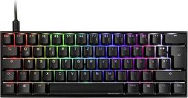 Ducky Suderinama su "Mecha" mini žaidimų klaviatūra, "MX Silent Red", RGB LED - juoda