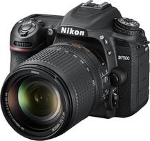 Nikon D7500 20,9 MP DSLR fotoaparatas su AF-S DX NIKKOR 18-140 mm f/3,5-5,6G ED VR objektyvu - juodas (atnaujintas)