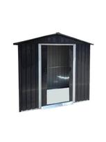 Metalinis sandėliukas, 3,82 m2, antracito