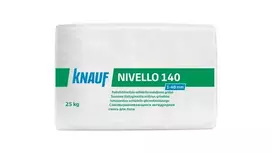 Savaime išsilyginantis anhidritinis grindų mišinys KNAUF Nivello 140, 1-40 mm, 25 kg