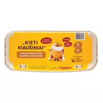 Kiaušiniai laisvai laikomų vištų, 10 vnt.