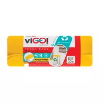 Rūšiavimo maišeliai VIGO!, 60 l, 10vnt geltoni