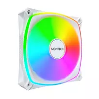 Montech AX120 PRO Kompiuterio korpusui Ventiliatorius 12 cm Balta 3 vnt