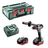 Akumuliatorinis gręžtuvas/suktuvas Metabo BS 18 LTX BL Q I (+2x akumuliatorius + įkroviklis ASC 145 + dėklas metaBOX 145 L)