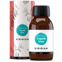 VIRIDIAN skysta geležis su vitaminu C - 200 ml