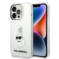 Karl Lagerfeld KLHCP14LHNCHTCT iPhone 14 Pro 6.1" transparent hard case Ikonik Choupette