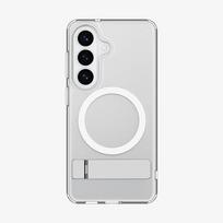 Spigen Ultra Hybrid S (Mag Fit) Galaxy S26 Case, Clear White