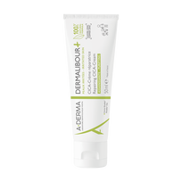 A-DERMA atstatomasis intensyvios priežiūros kremas sudirgusiai veido ir kūno odai DERMALIBOUR+, 50 ml