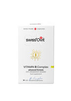 SwissOvit vitamino B kompleksas, kapsulės, N30