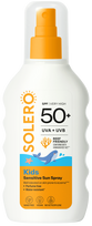 SOLERO vaikams skirtas jautrios odos purškalas nuo saulės SPF 50+ nuo 6 mėn, 200 ml