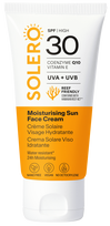 SOLERO drėkinamasis veido kremas nuo saulės SPF 30, 50 ml