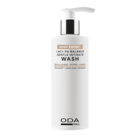 ODA PRO Švelnus intymios higienos prausiklis su pieno rūgštimi ir pantenoliu, 200 ml
