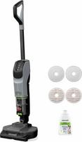 Bissell SpinWave + Vac Pet Pro Stick vacuum Battery Dry&wet Cyclonic Dust bag 0.4 L Black, Grey