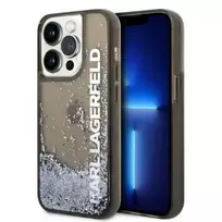 Karl Lagerfeld KLHCP14LLCKVK iPhone 14 Pro 6.1" black | black hardcase Liquid Glitter Elong