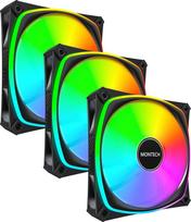 Montech RX120 PRO Computer case Fan 12 cm White 3 pc(s)