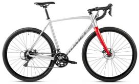 Dviratis Romet Aspre 1 2025 silver-red
