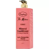 SAPHIRA The modani curly mineral conditioner / Kondicionierius garbanotiems plaukams su Negyvosios jūros mineralais 1000 ml