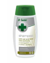 DERMAPHARM Dr. Seidel šampūnas su avižų ekstraktu ir alaviju 220 ml antipruritinis šampūnas