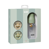 BIBS dovanų rinkinys kūdikiui Baby Sprinkle Gift Set Sage