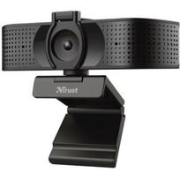 Trust web kamera Teza 3840x2160, 1 USB-C, juoda, 74° matymo kampas, 2 mikrofonai