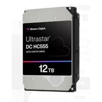 Western Digital HDD 0B48720 12TB 7200RPM 512MB 3.5" SATA, Ultrastar DC HC555, 269MB/s, -40-70°C, 5-60°C