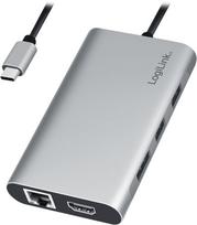 LogiLink Hub USB-C 7-port, USB-A 5Gbps, 20W PD | UA0457 | 4052792078268