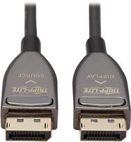 Kabel Eaton Tripp Lite Series DisplayPort Active Optical Cable (AOC) - UHD 8K 60 Hz, HDR, CL3 Rated, Black, 30 m (98 ft.) - Kabel DisplayPort - DisplayPort (M) do DisplayPort (M) - DisplayPort 1.4 - 30 m - Active Optical Cable (AOC), wspiera 8K UHD | P580F3-30M-8K6 | 037332259936