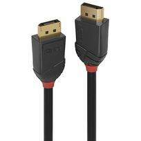 Lindy 5m DisplayPort 2.1 54G Cable, Black Line | L36519 | 4002888365192