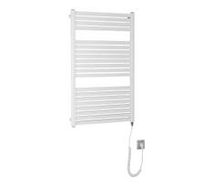 Aqualine - Vonios kambario elektrinis radiatorius TONDI-E 400W 97x60 cm baltas