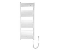 Aqualine - Vonios kambario elektrinis radiatorius DIRECT-E 600W 132x60 cm baltas
