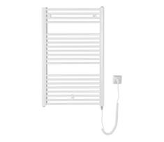 Aqualine - Vonios kambario elektrinis radiatorius DIRECT-E 400W  96x60 cm baltas