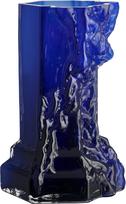 Kosta Boda Vaza Rocky Baroque 35 cm, tamsiai mėlyna
