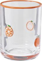 Stiklinė, apelsinų dizaino, 355 ml