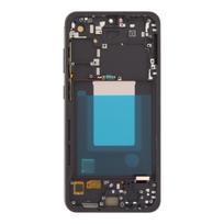 Ekranas su rėmu skirtas Samsung Galaxy S24 FE - Juodas - OLED