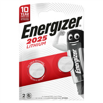 Baterijos Energizer CR2025 Lithium 2 vnt